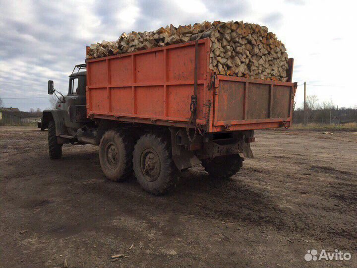 Дрова колотые и чурками