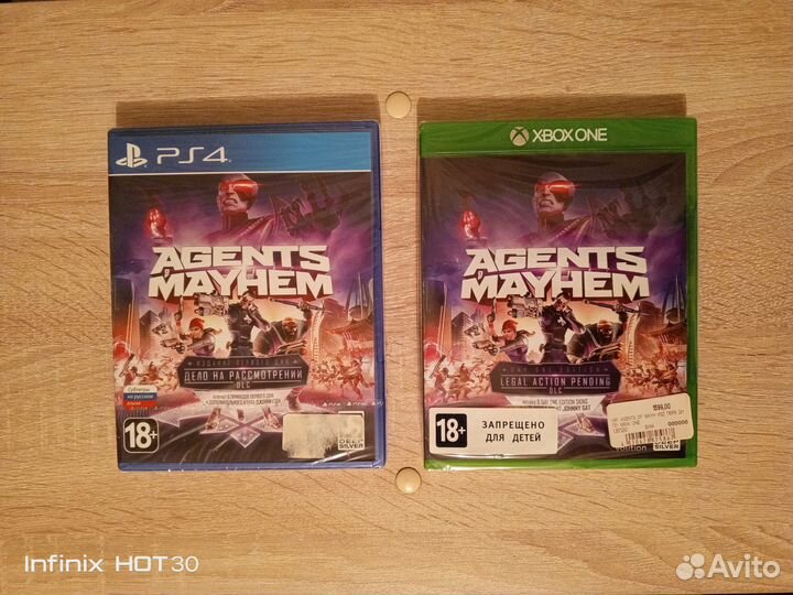 Agents Of Mayhem (PS4 \ Xbox One. Диски новые)
