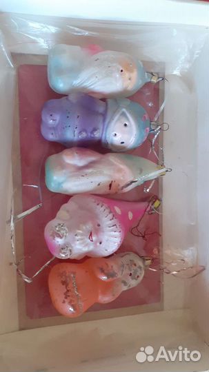 Елочные игрушки СССР