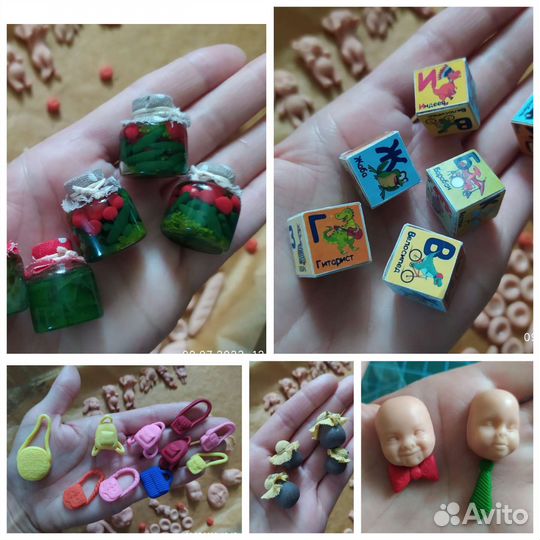 Миниатюры для ватных игрушек