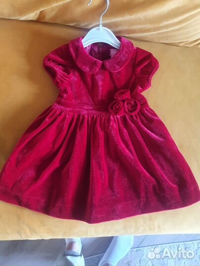 Платье для девочки размер 86