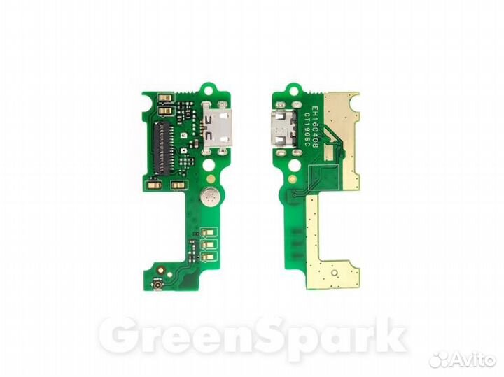 Шлейф плата для Huawei Honor 4C Pro + разъем заря