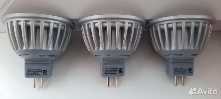 Лампы LED GU 5.3 GU10 Ecola