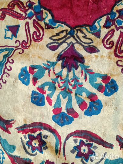 Скатерть плюшевая СССР