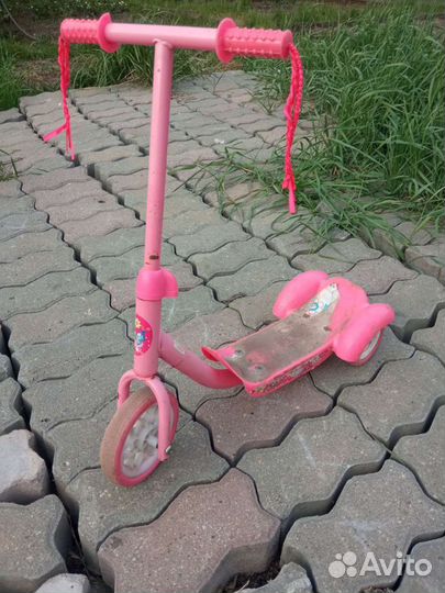 Самокат детский трехколесный бу
