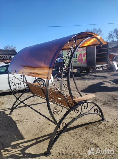 Кованая качель во Владимире