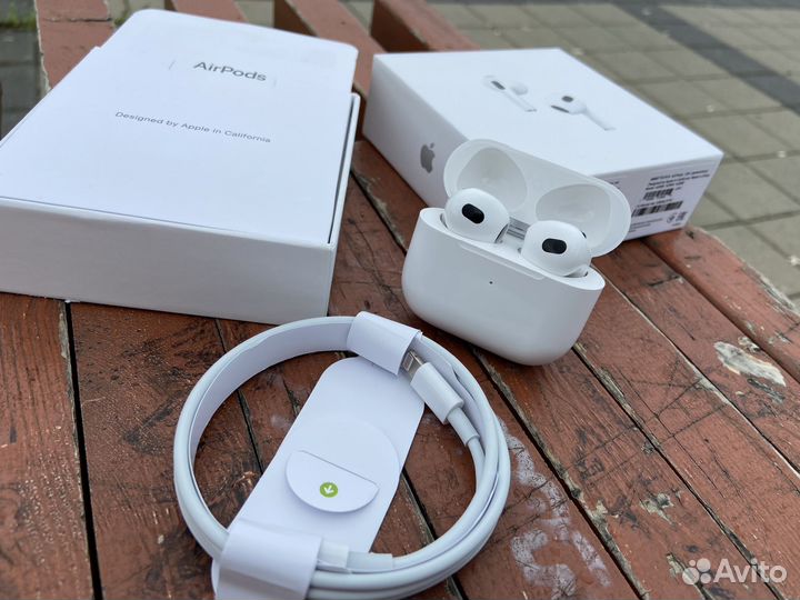 AirPods 3 + Чехол + Гарантия