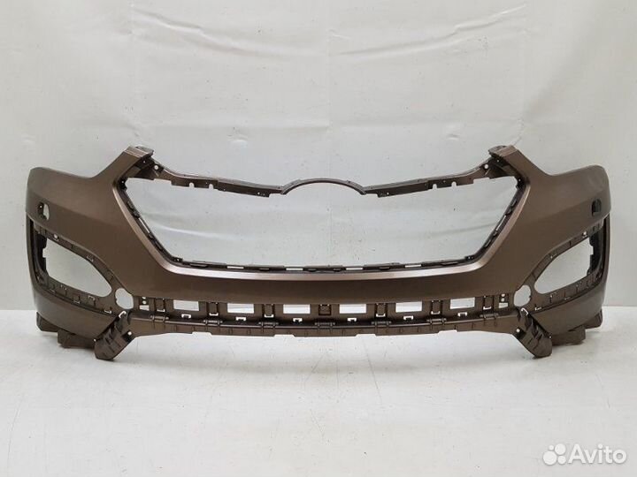 Бампер передний Hyundai Santa Fe 2012-2016 верх