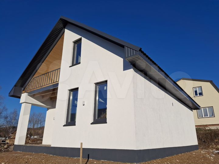 Дом 126 м² на участке 8 сот.