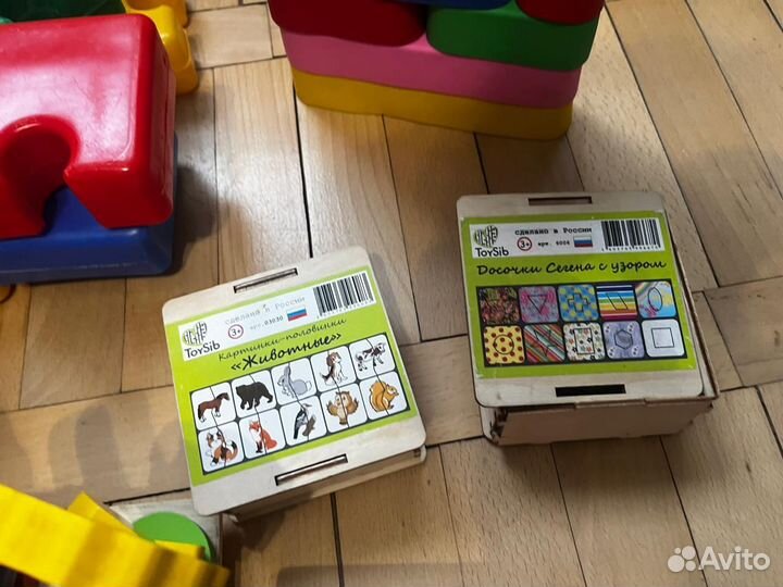 Развивающие игрушки сортер кубики пирамиды