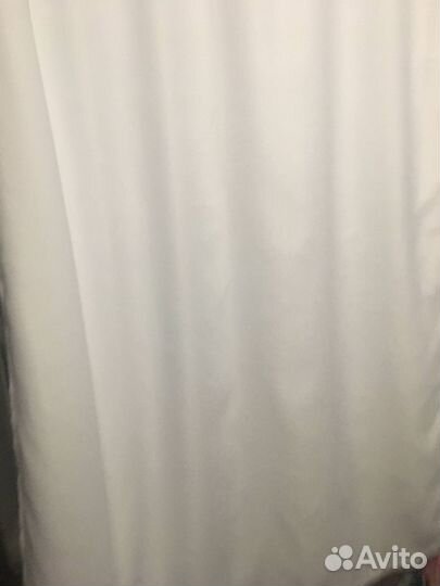 Шторы белые blackaut
