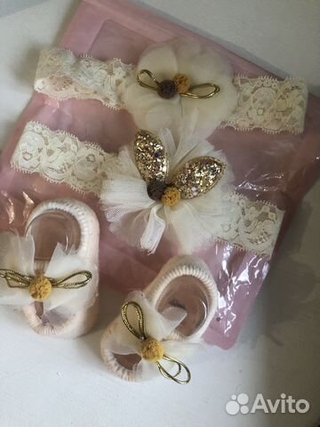 Повязка на голову для новорожденного