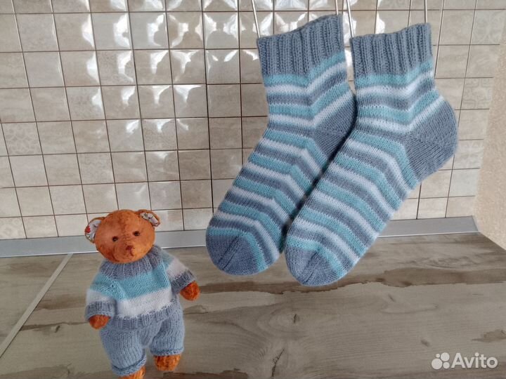 Вязанные носки