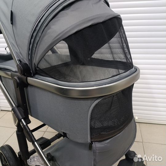 Новая коляска 3 в 1 с супер-амортизацией Luxmom