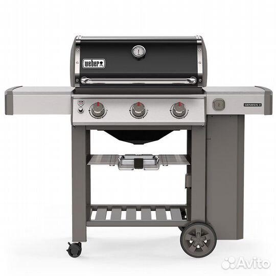 Газовый гриль Weber Genesis II E-310 GBS, черный