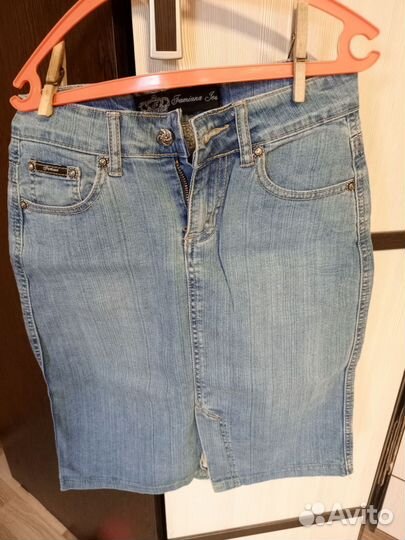 Джинсовая юбка