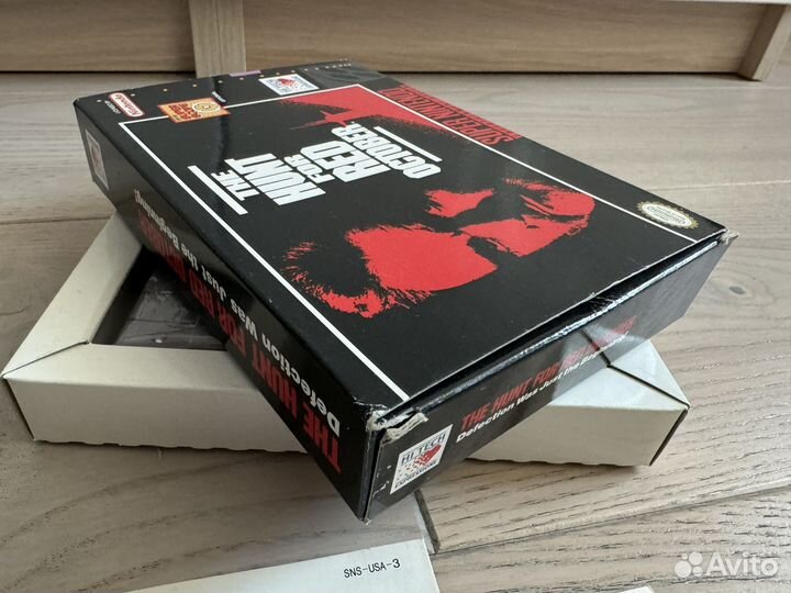 The Hunt for Red October для snes ntsc USA
