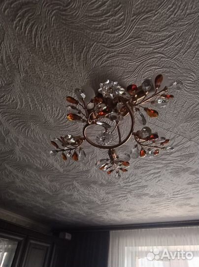 Люстра потолочная бу