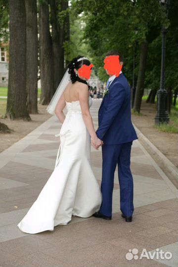 Платье свадебное р.42-44 айвори