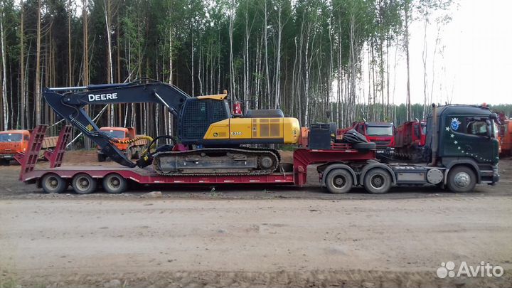 Перевозка негабаритных грузов Аренда тралов