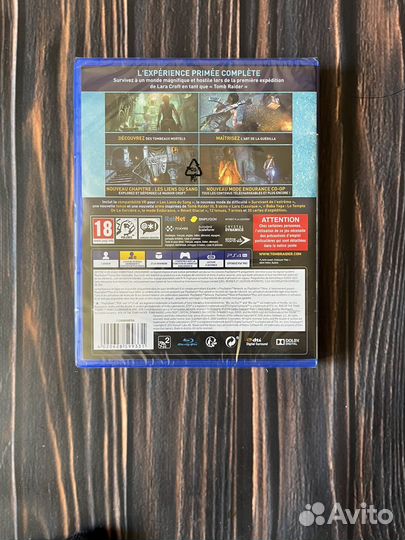 Rise of the tomb raider ps4 диск