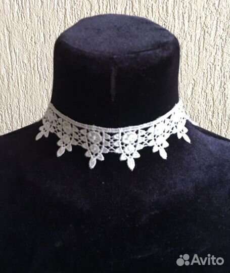 Чокер кружевной