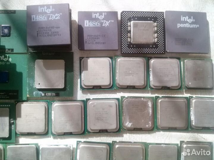 Процессоры Intel & AMD 20шт