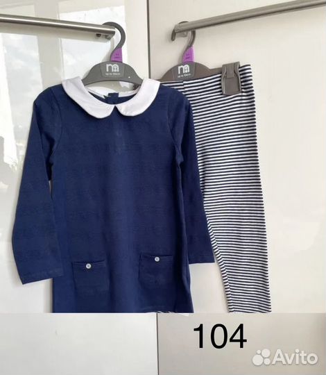 Mothercare Новый комплект для девочки на р.104