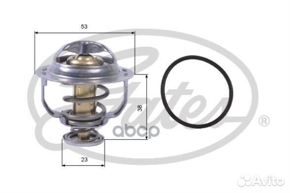 Термостат 7412-10593 audi A3/A4/A5/A6/Q3/Q5/TT