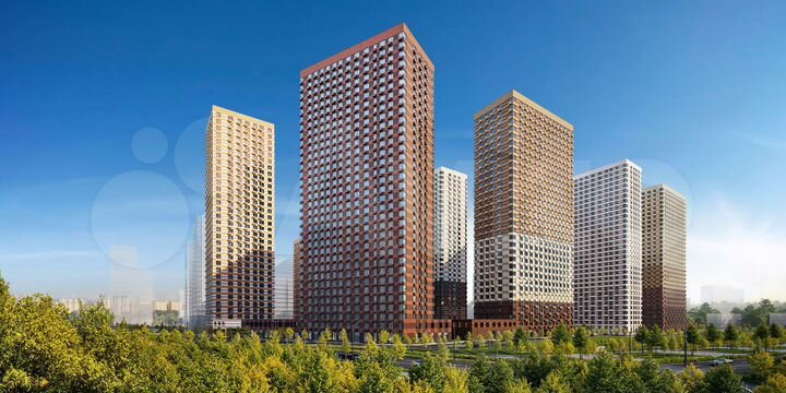 1-к. квартира, 44,4 м², 20/33 эт.