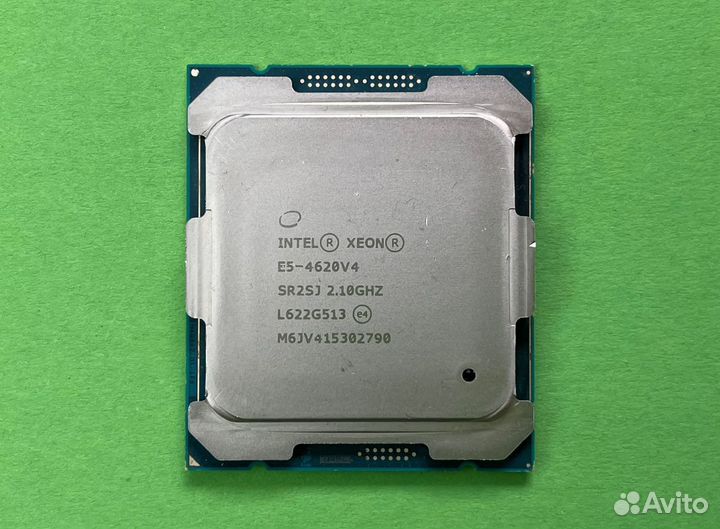 Intel Xeon E5 4620 V4, ядер 10, 2.6 GHz, 20 потокв
