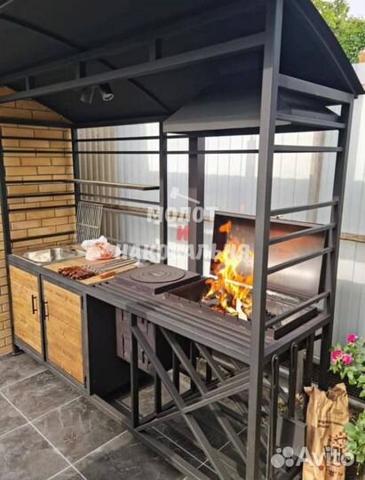 Мангал лофт