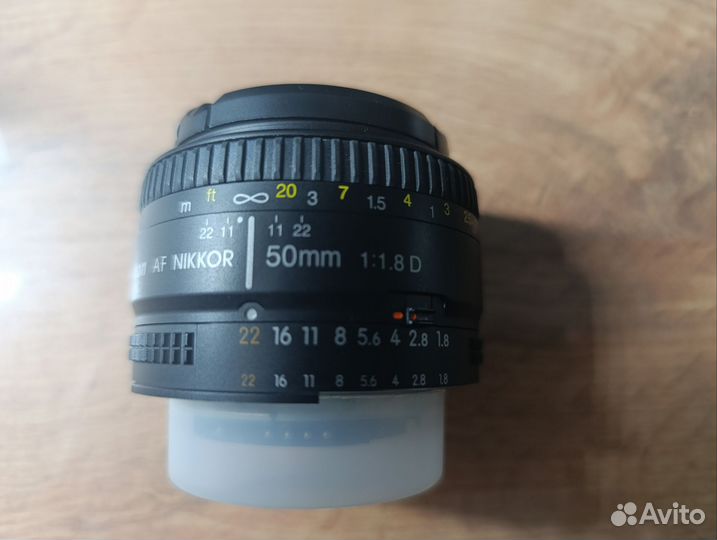 Объектив Nikon AF Nikkor 50 mm f/1.8D