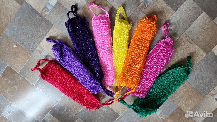 Мочалка ручной работы