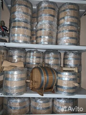 Дубовые бочки в наличии разных объёмов