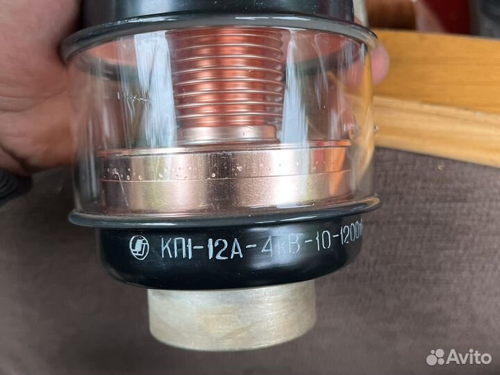 Вакуумный конденсатор переменный кп1-12