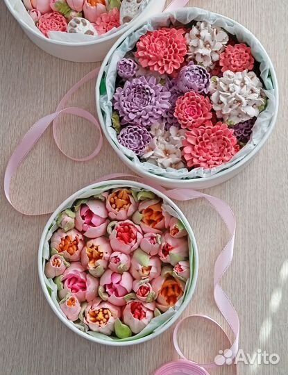 Съедобные букеты из зефира