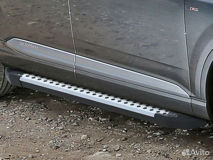 Подножки боковые пороги Hyundai Palisade, 2018+ Rival D193AL.2311.1