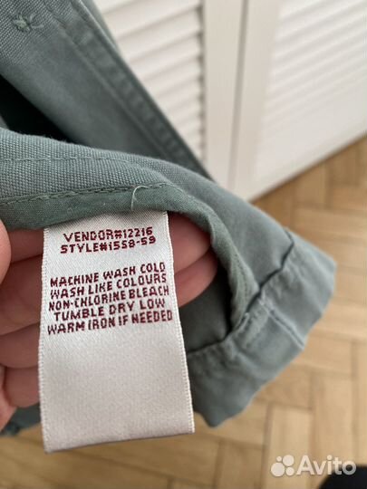 Винтажная джинсовая куртка