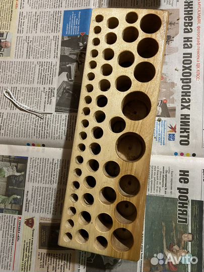 Подставка органайзер для кожевенных инструментов