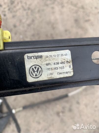 Стеклоподъемники правые Volkswagen Polo седан