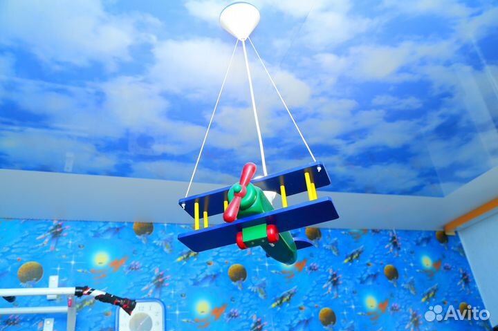 Люстра-самолёт