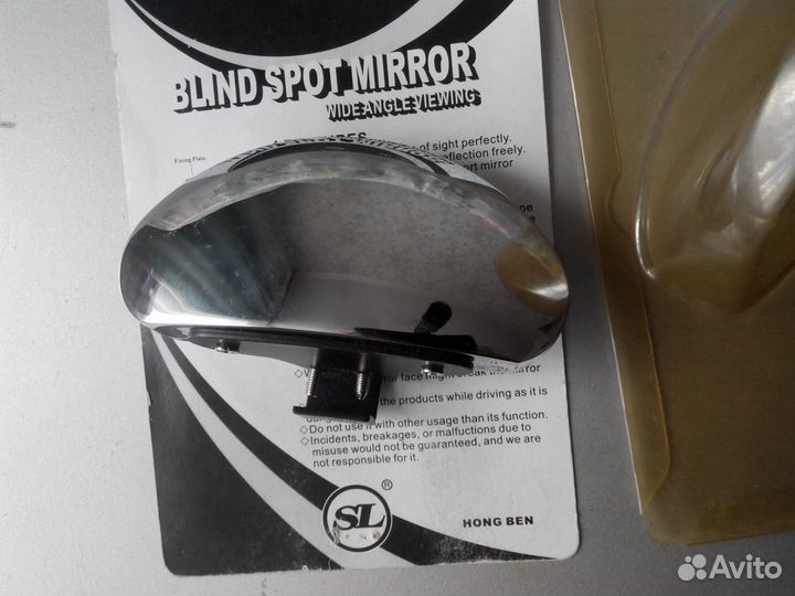 Автомобильное зеркало заднего вида объемное часы