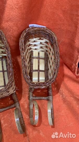 Корзина плетеная