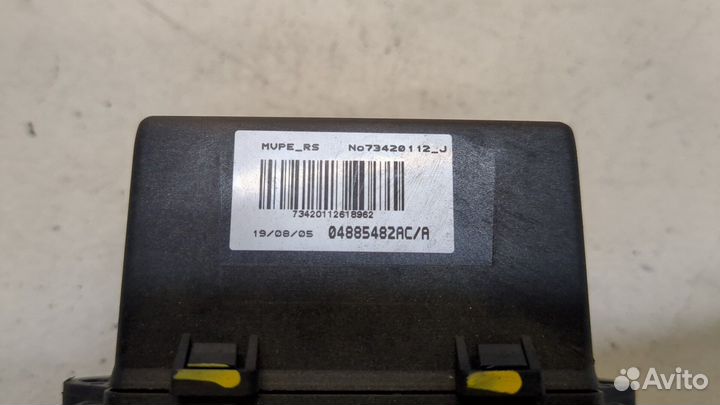 Сопротивление отопителя Chrysler Voyager, 2006