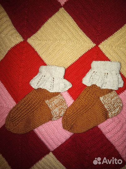 Носки вязаные для детей