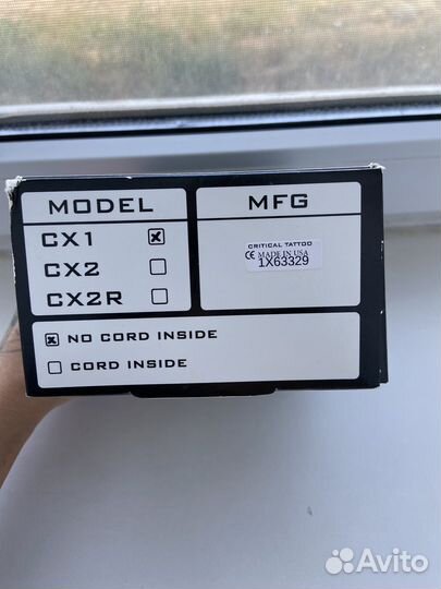 Блок питания для тату машинки Critical cx1 g2