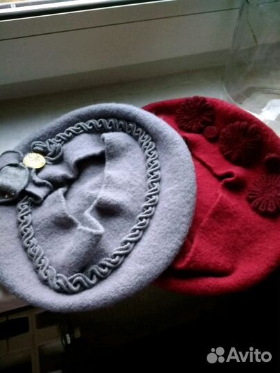 Беретки новые 56-57 размер