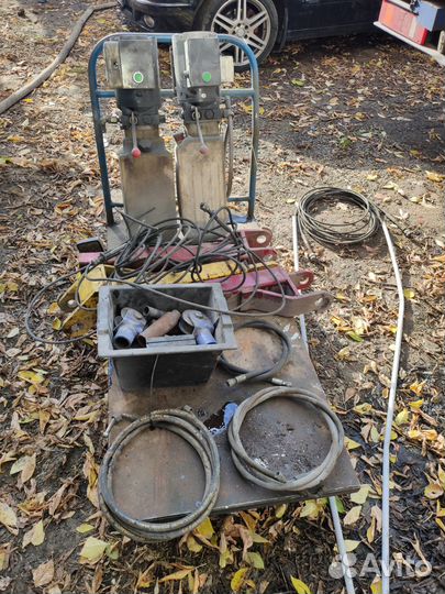 Подъемник гидравлический двухстоечный некомплект