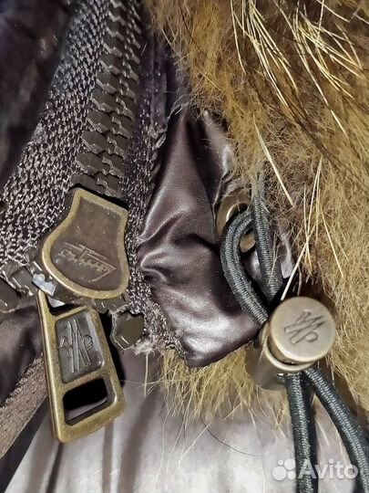 Moncler Hubert Down Jacket Dark Brown Size 2XL+